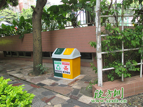 炎炎夏季，玻璃鋼垃圾桶為清遠市街道帶來點點綠意