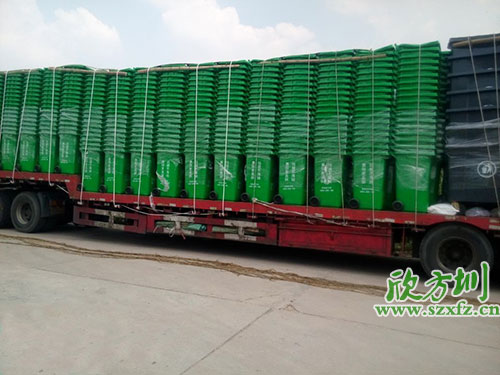 欣方圳塑料環保垃圾桶，天津市場銷量倍增