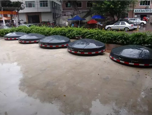 地埋式垃圾桶，環衛家族新成員