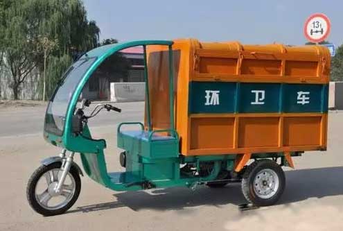 三亞街道上的垃圾箱將被取消，實施三輪電動車定時上門收集！